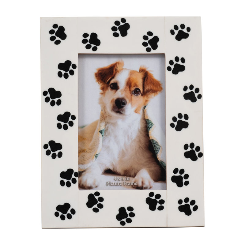 Cadre photo Cidnee Paw Print, 4 po x 6 po