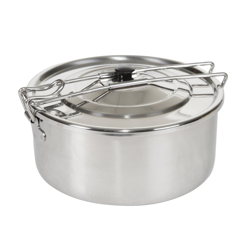 Stansport Stainless Steel Solo II Cook Pot
