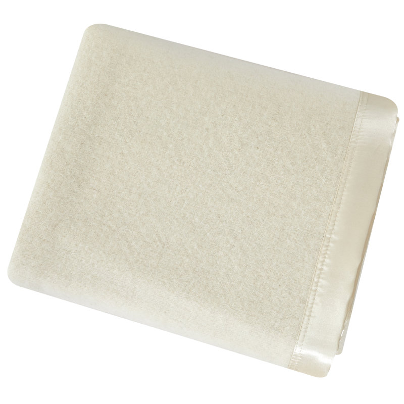 Adli Hand Woven Throw Blanket, Ivory, King
