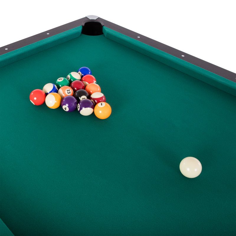 Triumph 84" Black Alloy Steel Billiard Table with Table Tennis Top