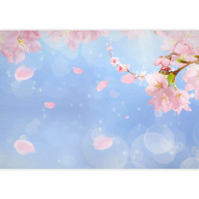 Murale fleurs de cerisier en fleurs