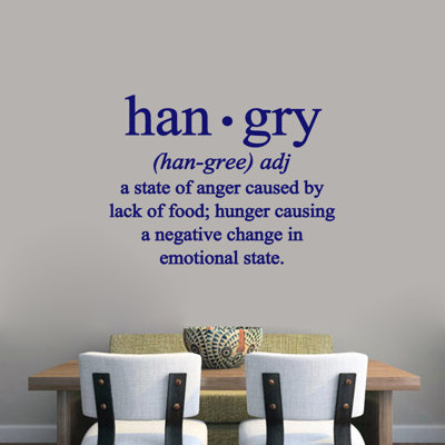 Adhésif décoratif Hangry