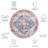 Sonia Oriental Blue/Red Area Rug-1504193198