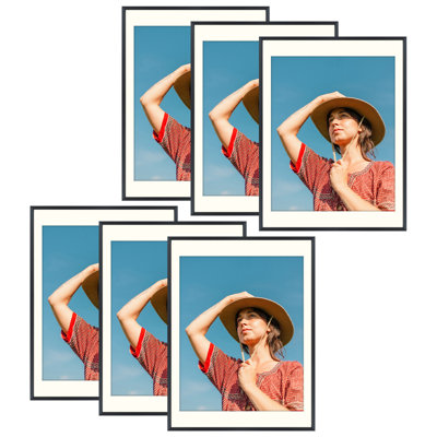 Drennon Metal Picture Frame, Aluminum Photo Frames for Table Top and Wall Mounting
