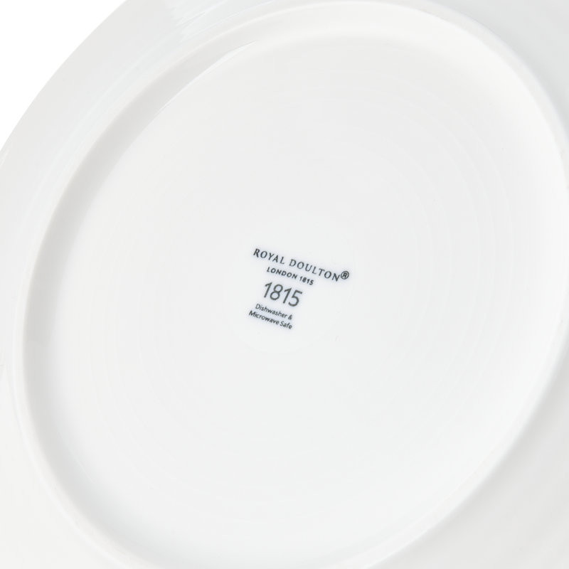 Royal Doulton 1815 Pure Plate 9.4in White
