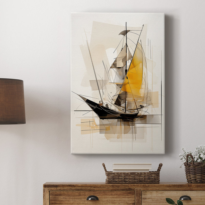 NAUTICAL Series CECLXII - Gallery Cavas, H 18 po x l 12 po