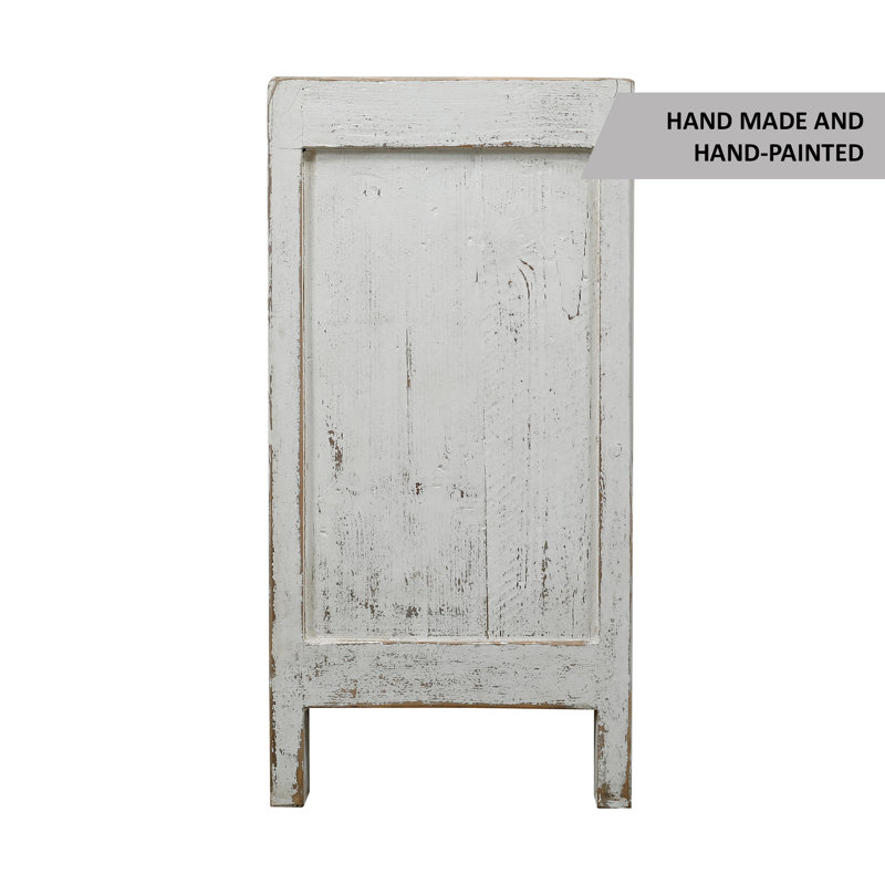 Shandong Ming 79'' W Solid Wood Sideboard