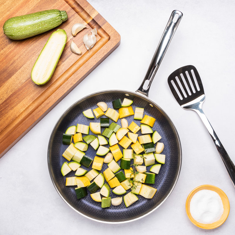 Viking 3-Ply Hybrid Plus Nonstick Fry Pan, 12"