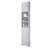 Multi-Functional Corner Cabinet For Bathroom Storage With Adjustable Shelves And Open Shelf