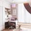 18cm H Cotton Blend Drum Lamp Shade ( Screw On ) in Pink