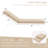 1-Piece Outdoor Chaise Lounge Chair Cushion, 80"X26"X4"-1984030782
