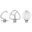 KitchenAid® Stainless Steel 3 Piece Kit for 4.5 and 5 Quart KitchenAid® Tilt-Head Stand Mixers