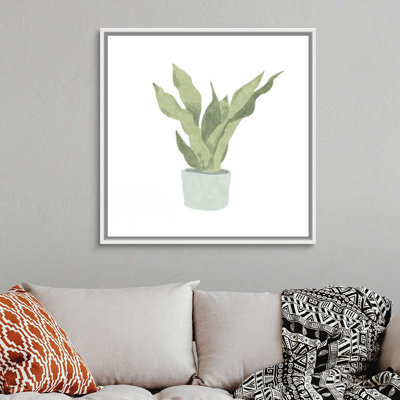 Art mural sur toile Snake Plant II