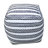 Lani Handcrafted Fabric Pouf