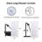 Solid Colors Extra Long Shower Curtain Polyester with Matching Hooks-15866710