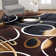 Tapis noir Simona