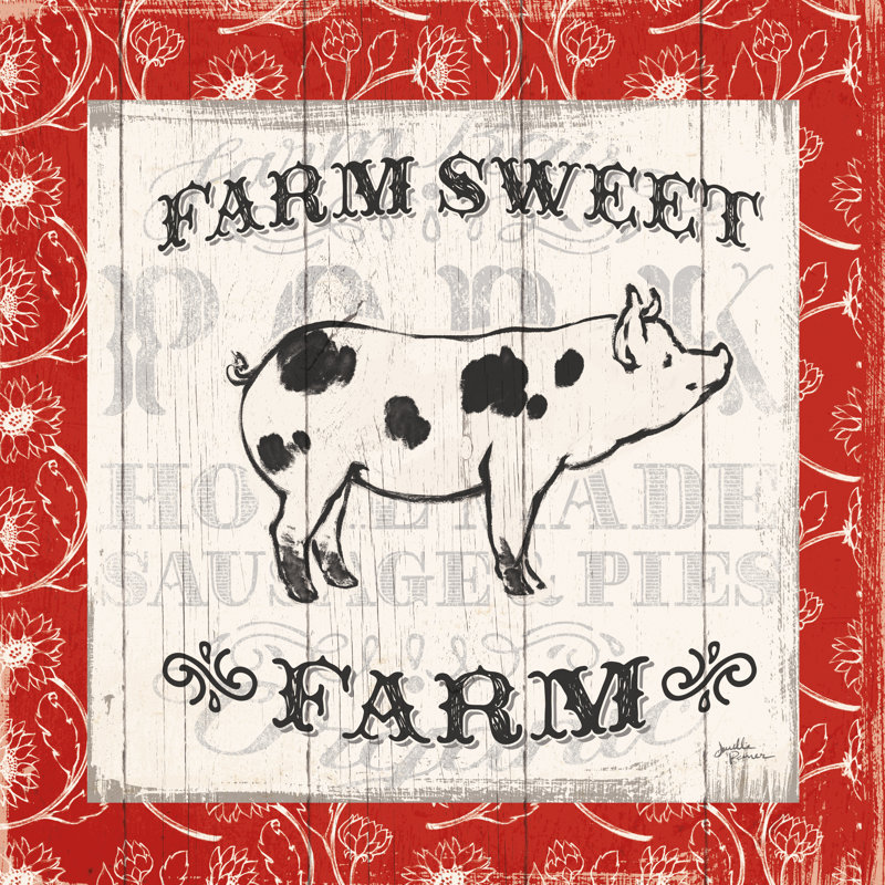 Farmers Market I by Janelle Penner - Wrapped Canvas Print, 30cm H x 30cm W