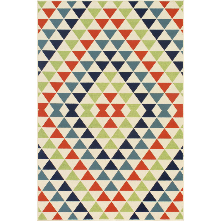 Turnbow Geometric Indoor / Outdoor Rug