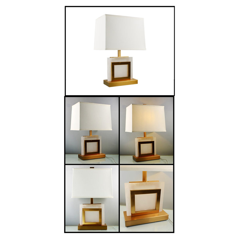 Chios 21.65" Gold Table Lamp