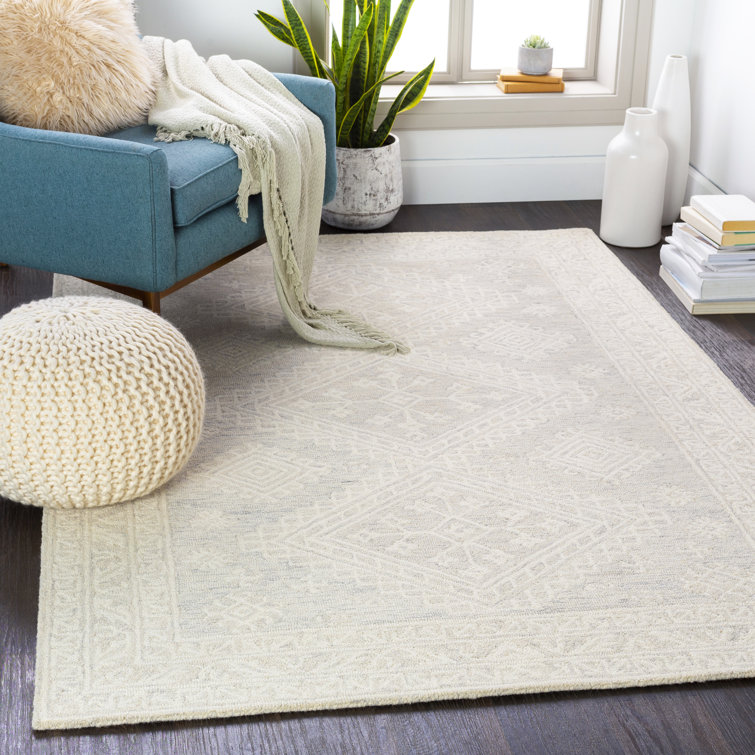 Hand Tufted Wool Abstract Indoor Rug
