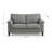 Marineta 61.5'' Genuine Leather Loveseat-2134863742