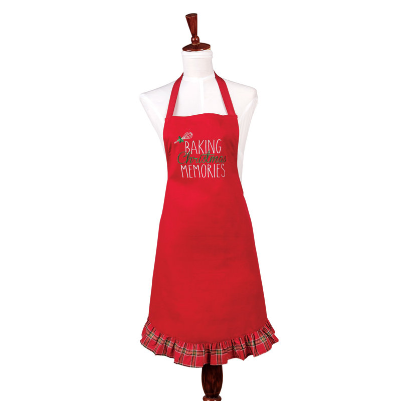 Tablier de cuisson des souvenirs de Noël