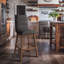 Tabouret de bar Channel, 2 pièces-643912017