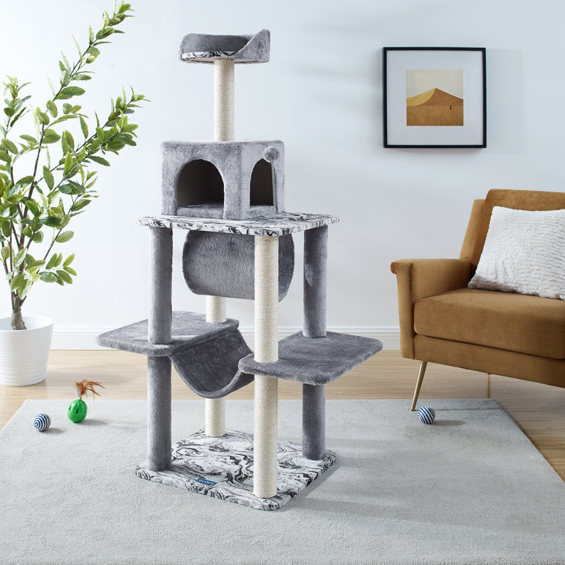 Dazzle 59.45'' H Cat Tree