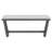 6-Piece Retro Dining Set, 1 Rectangular Table with 4 Upholstered Chairs and 1 Bench-1639635395