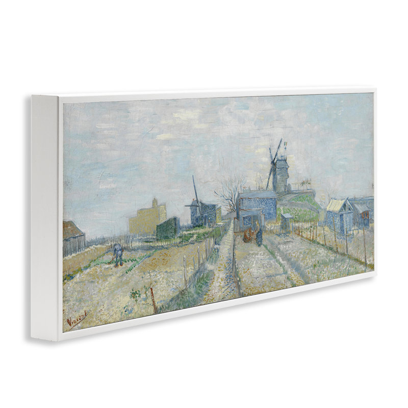 Art classique de giclées par potager classique Van Gogh par one1000paintings, H 10 po x l 24 po, Estampe numérique Farmhouse