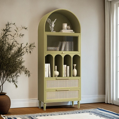 Bibliothèque arquée de style français