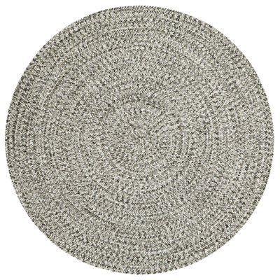 Machine Woven Grey Indoor/Outdoor Rug