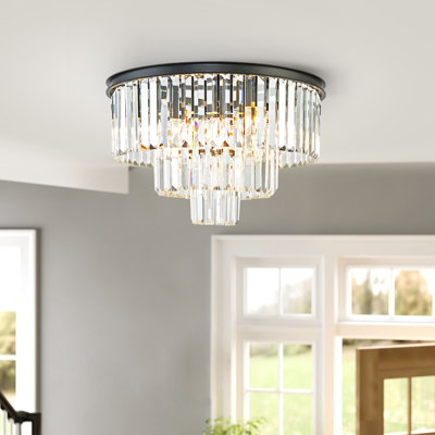 Lustre en cristal 6 lumières Lizette