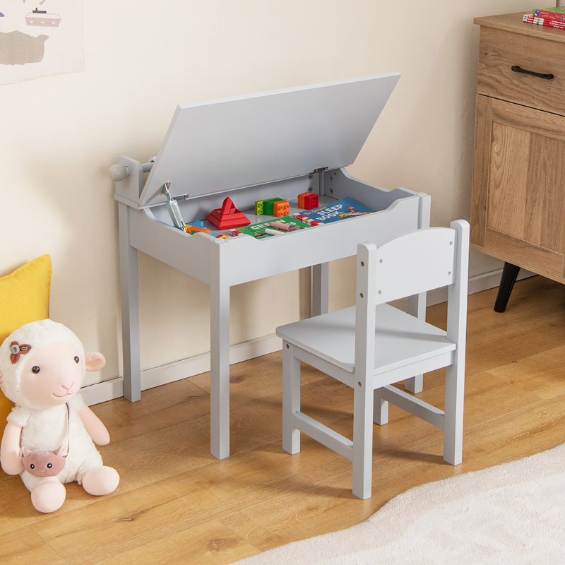 Ensemble de table et chaises Mendenhall, gris