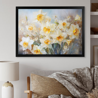 Motif de jonquilles Minimalims - imprimé