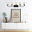 5 - Light Dimmable Vanity Light