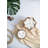 2.4'' H Tabletop Dish with Candle Included