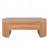 Coffee Table With Hydraulic Lift Mechanism, Hidden Compartment And Wavy Grooves Design-1498281060