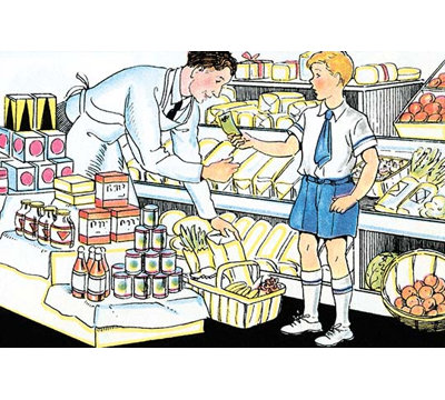 " Grocery Shopping " Print