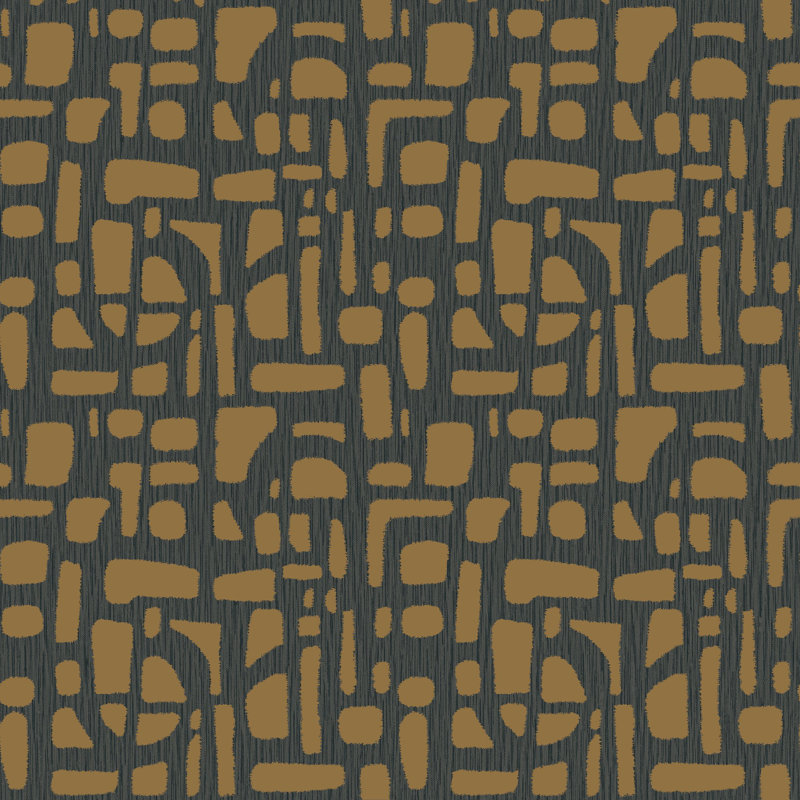 Zen 1000cm x 57cm Wallpaper Roll, Gold
