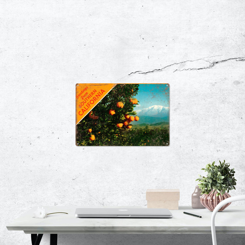 Plants & Flowers Wall Decor on Metal