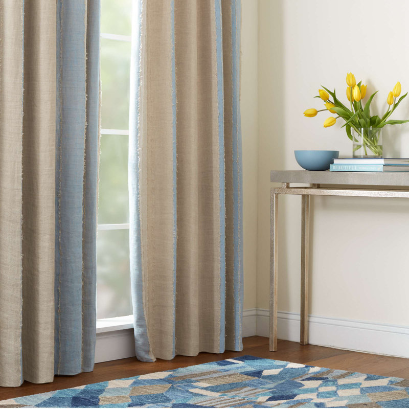 Deer Leap Kit Kemp x Annie Selke Hand Hooked Wool Blue Rug, Rectangle 7 pi 6 po x 9 pi 6 po