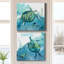 «Delray Sea Turtle I», ensemble de 2 peintures-997744211-997744210
