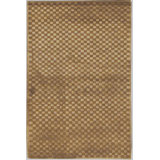 Hand-Knotted High-Quality Gold and Gray Area Rug