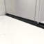 Porte de douche coulissante double sans cadre l 54 po x H 76 po