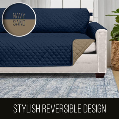 Housse pour canapé modulaire brevetée, housse de coussin, housse réversible résistante aux taches et aux déchirures pour chien conçue aux États-Unis, siège, housses lavables pour animaux de compagnie