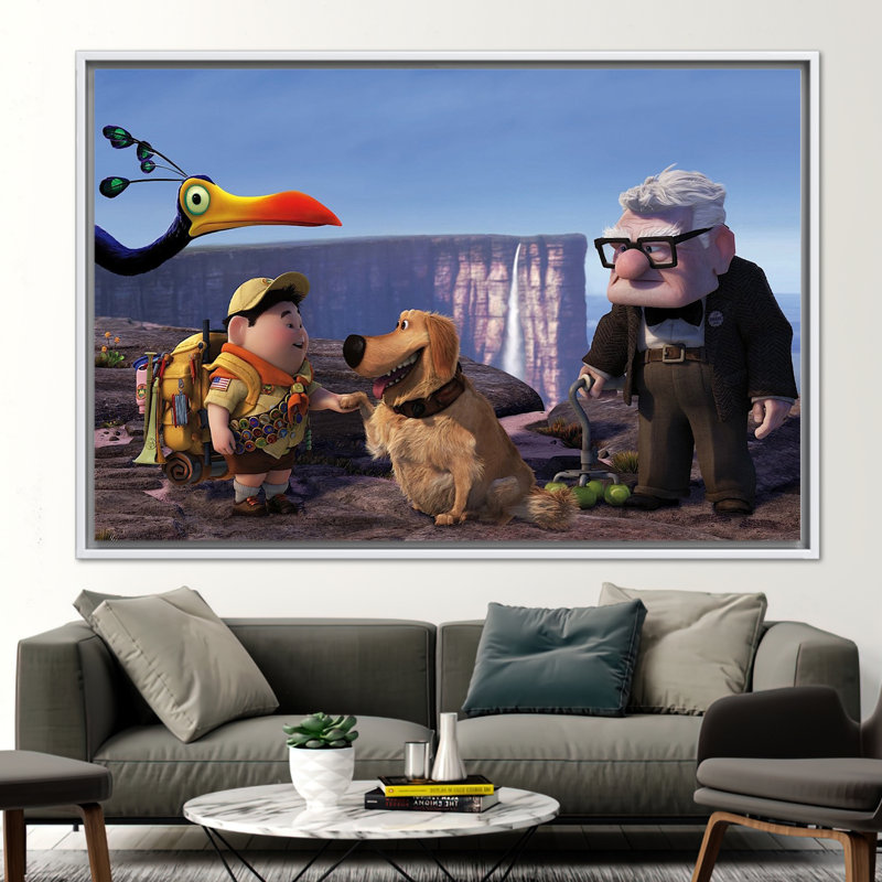 Print on Canvas, White, Framed Print without Mat, 40 cm H x 60 cm W