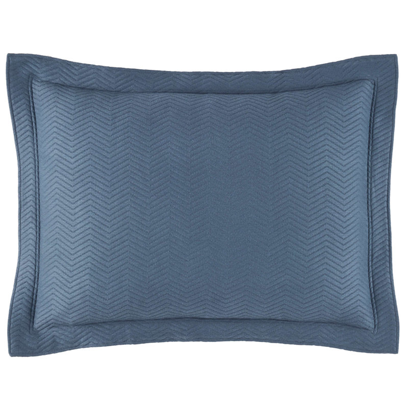 Winnie Matelasse Sham, Standard, Ink