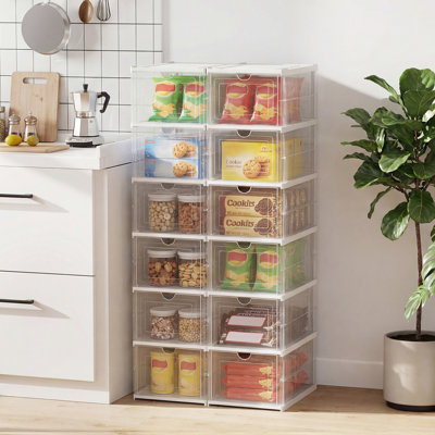 12 Pair Shoe Storage Cabinet