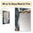 Black And Gold Moon Lines I - Abstract Shapes Mirror, Gold Decorative Wall Mirror, Printed Metal Art-490870548